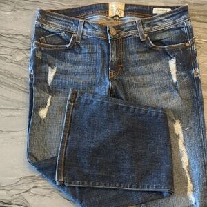 Dylan George Women's Blue Distressed Jeans